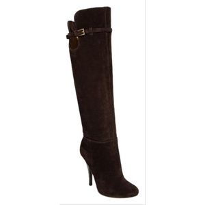 NEW Joan & David Meranda Suede Knee High Boot